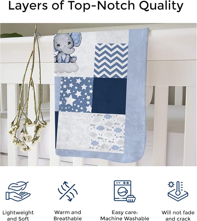MDPrints Global Personalized Baby Blankets - Image 4