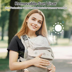 Rainbow Baby Carrier Newborn to Toddler, Breathable Mesh Baby Carrier - Image 9