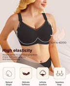 As Fairy Nursing Bras for Breastfeeding Mesh Lace Seamless Maternity Bra - Image 3