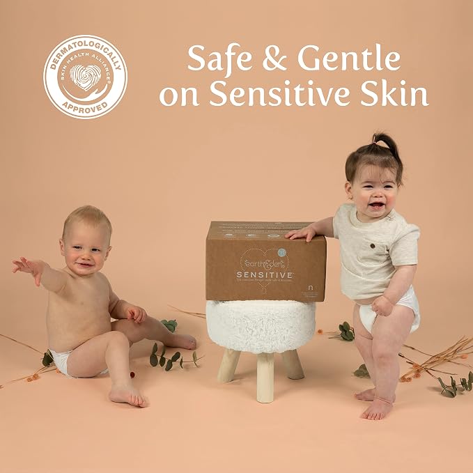Earth & Eden Sensitive | Eco-Conscious & Hypoallergenic Diapers | Size 1 | 176 - Image 4