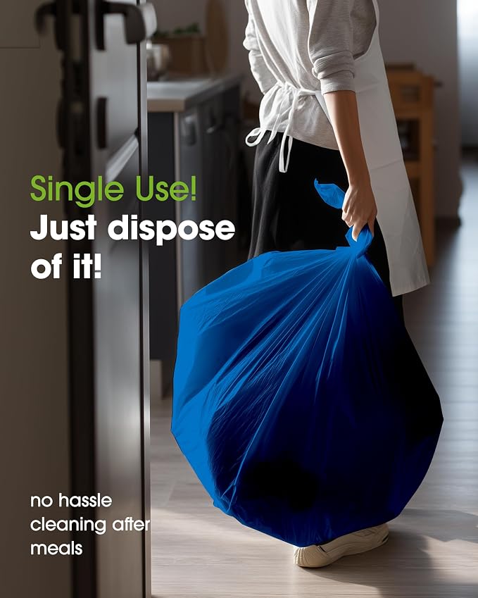Pureegg Plastic Table Cloth Disposable 8 Pack, 54 x 108 Inch Table Cloths - Image 5