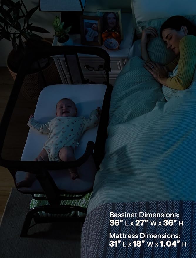 HARPPA Cuddly Bassinet, 2 in 1 Baby Bassinet - Image 7