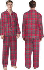 Schbbbta Family Matching Pajamas Holiday Sleepwear Long Sleeve Pjs Sets - Image 4