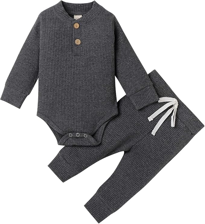 Bmnmsl Newborn Baby Boy Fall Clothes 3 6 12 18 24 Months Outfits Long Sleeve by Unknown
