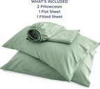 Bedsure Queen Sheet Set, Rayon Derived from Bamboo, Cooling Sheets, Breathable - Image 7