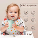 Cuddle Campus 100% Silicone Baby Training Cup, Shatterproof Toddler Sippy Cups - Image 4