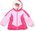 Arctic Quest Little Girls Bib Snow Pants and Ski Jacket Water-Resistant Snowsuit - Image 3