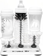 Double Baby Bottle Cleaning Brush Set by Unknown