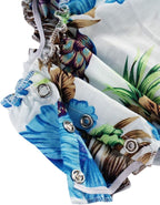 Baby Girl's Floral Print Ruffles Romper Summer Clothes - Image 6
