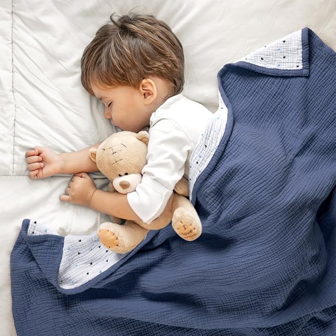 lulumoon Muslin Baby Blanket - Image 2