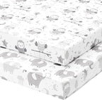 Baby Fitted Crib Mattress Sheets Set by JoeyJoan
