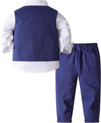 ARTMINE Toddler Boy Clothes Suit Gentleman Wedding Outfits, Formal Dress - Image 2