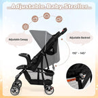 Baby Joy Lightweight Stroller, Compact Toddler Travel Stroller - Image 4
