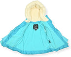 Arctic Quest Little Girls Bib Snow Pants and Ski Jacket Water-Resistant Snowsuit - Image 4