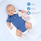 Disposable Changing Pads for Baby, 50 Pack 13" x 18" Super Soft Diaper Changing - Image 2