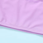 YOUNGER TREE Toddler Girls Two Pieces Swimsuit Color Block Stripe Swimwear - Image 5