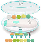 Baby Nail Trimmer 21 in 1, Usage Labeled Case & 13 Extra Replacement Tools by Royal+Angels