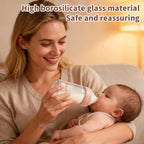 Breast Milk Storage Bottles 180ml 6oz BPA-Free Leak-Proof Baby Bottle - Image 7