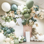 90pack Sage Green Balloons Different Size 18/12/10/5 Inch Olive Green Balloon - Image 7