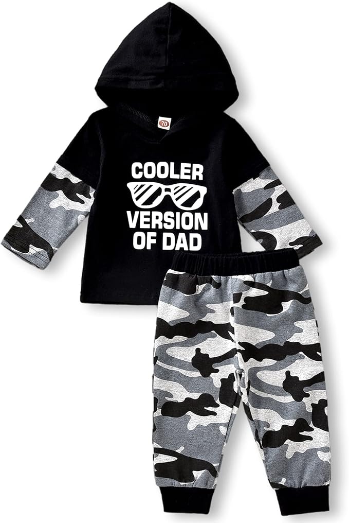 Aalizzwell Toddler Infant Baby Boys Hoodie Sweatshirt Pants Outfits Spring by Aalizzwell