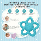 Vibrating Sensory Chew Toy, Teether Teething Toys - Image 2