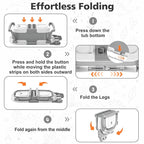 Collapsible Baby Bathtub for Newborn, Foldable Baby Bath Tub - Image 5