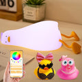 Cute Duck Night Light with Color Changing, APP/Tap Control Fun Lying Flat Ducky by FAMIDUO-BrightenYourLife