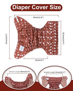 babygoal Cloth Diaper Covers 6 Pack - Image 3