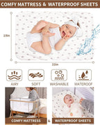 Baby Bassinet, Bassinet Bedside Sleeper - Image 2