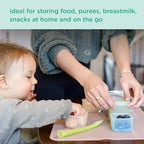 Olababy Clear Sense Silicone Storage Containers 4pk - Image 3