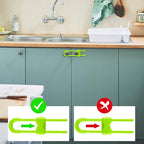 Jetec 10 Pieces Cabinet Locks for Babies, U-Shaped Proofing Drawers Safety - Image 6