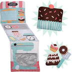 Lambs & Ivy Interactive 2-n-1 Soft Toddler Cupcake/Bakery Pillow Play Set by LambsIvy