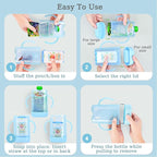 MOMUSE Dual-Lid Squeeze Pouch Holder - Image 5