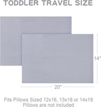 Cotton Toddler Pillowcase 14x20 Envelope: Long-Staple Cotton, Ultra Soft - Image 6