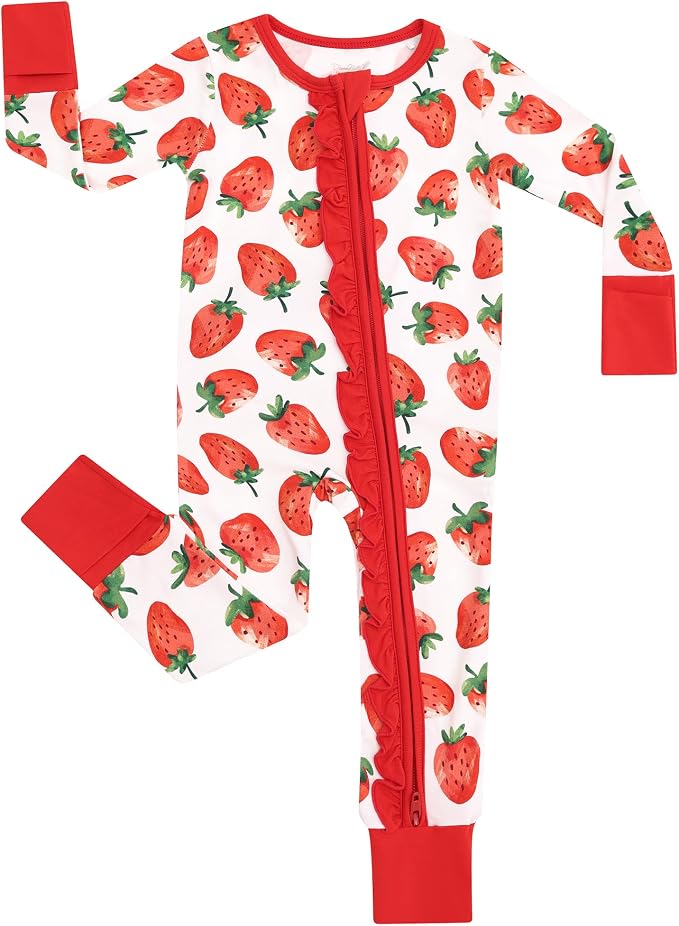 Baby Girl Romper Viscose from Bamboo Jumpsuit by DreamHalo