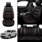 Seat Covers for Dodge Durango 2004-2025 | 5-Seats Leather Seat Covers - Image 2