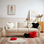 EastTree Heart Pillows, Ultra Soft Extra-Large Fluffy Pillows, Love Throw - Image 3