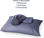 Bedsure Cooling Sheets Twin, Rayon Derived from Bamboo, Cooling Sheets - Image 6