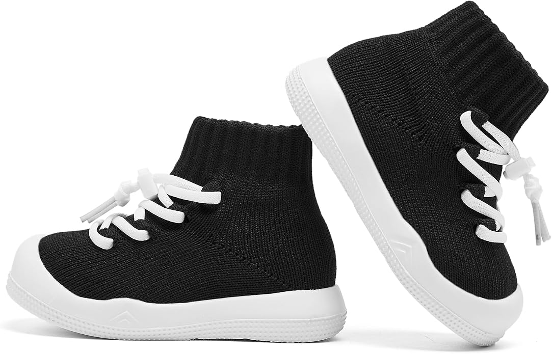 Baby Non Slip Socks Shoes Boys Girls Soft Slip On Sneakers Protection Toe - Image 2