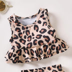 Aalizzwell Toddler Baby Girl Bathing Suit Two Piece Swimsuit Bikini Beach Wear - Image 2