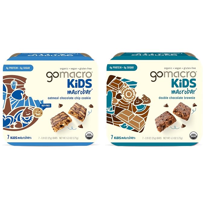 GoMacro MacroBar Organic Vegan Protein Bars by GoMacro