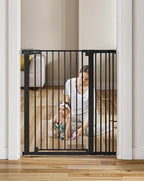 COMOMY 42" Extra Tall Baby Gate by COMOMY