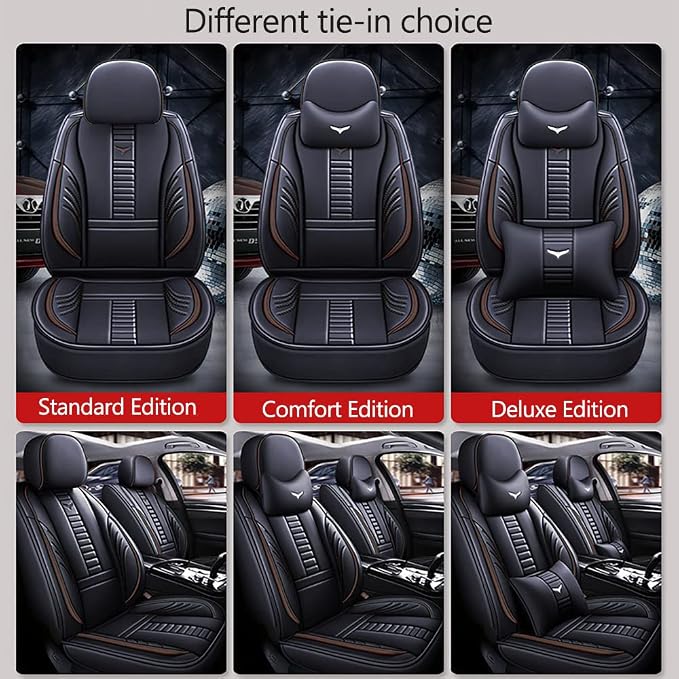Luxury 2 Seats Car Seat Covers Protectors - Image 8