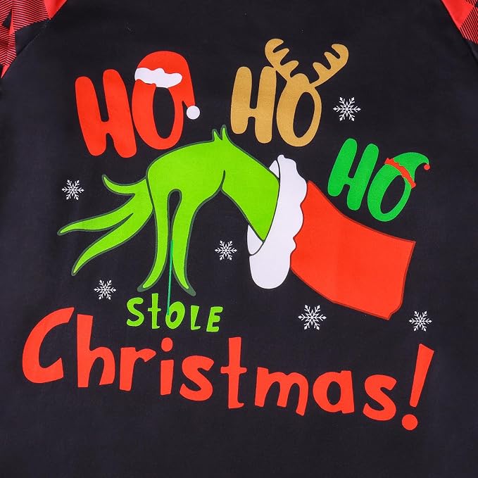 Weixinbuy Family Pajamas Set Christmas Pjs Matching Clothes Pajamas - Image 4