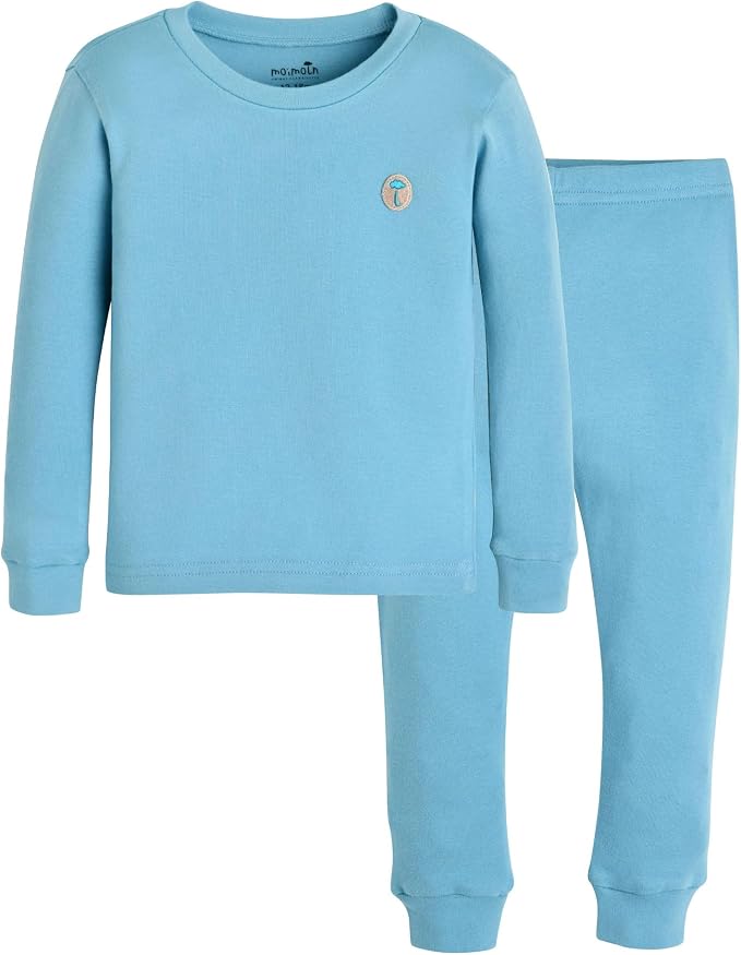 moimoln 6M-8Y Modal Cotton Solid Soft Breathable Baby Toddler Boys Girls Snug by moimoln