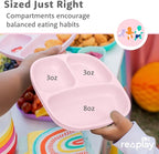 Re-Play Toddler Plates with Dividers - Image 8