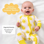 Little Sleepies Pajamas for Baby Boys & Girls, Viscose from Bamboo Baby Pajamas - Image 3