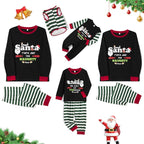 Awoscut Christmas Family Matching Pajamas Christmas Pjs Holiday Nightwear - Image 6