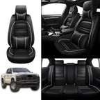 Car Seat Covers for Chevy Colorado 2004-2025 | 5-Seats Seat Covers, Waterproof - Image 2