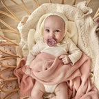 Heritage Knit Organic Swaddle Blanket - Image 5